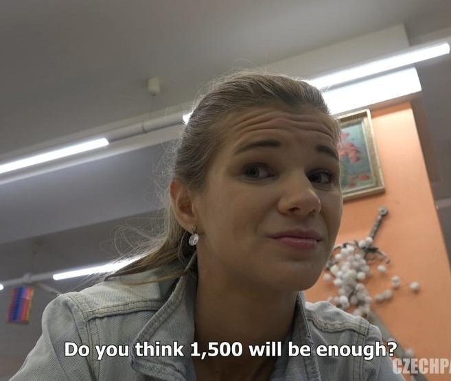 CzechPawnShop: Amateur - Desperate Beauty Fuck For Money 1080p