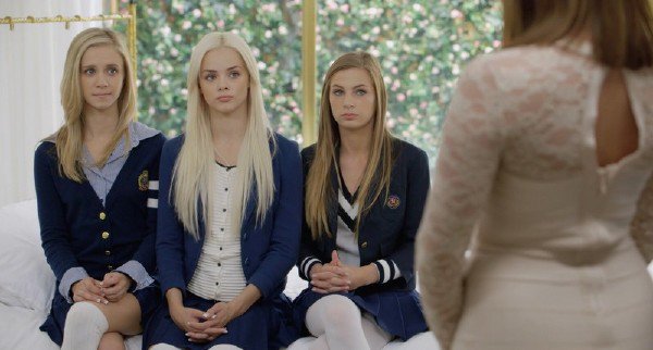 Blaked: Elsa Jean, Rachel James, Sydney Cole - Preppy Girl Threesome Get Three BBC 720p