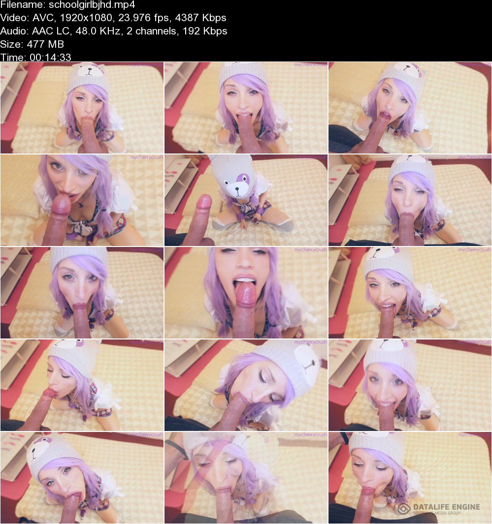 MyCherryCrush: Cherry Crush - Schoolgirl Pov Blowjob 1080p