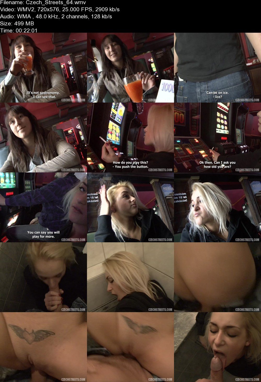 CzechStreets: Amateur - Sex With A Gambling Girl 576p