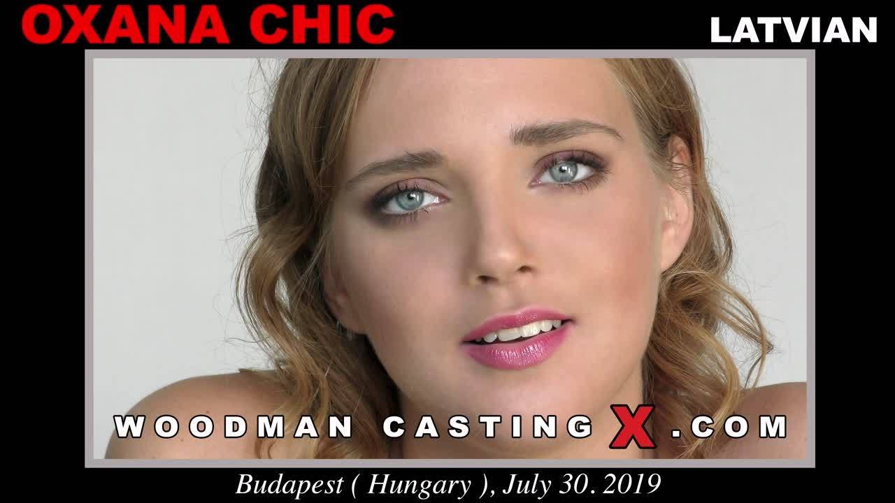 Woodman: Oxana Chic - Porn Casting 480p