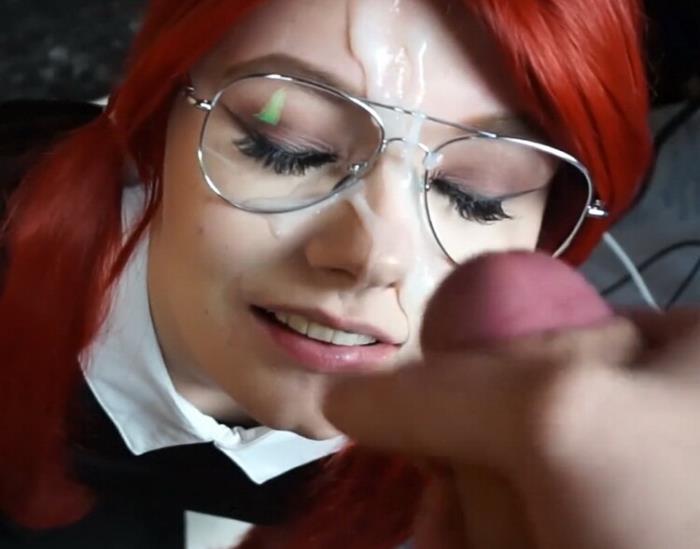 Miss Banana Redhead Teen Blowjob UltraHD/4K 2160p