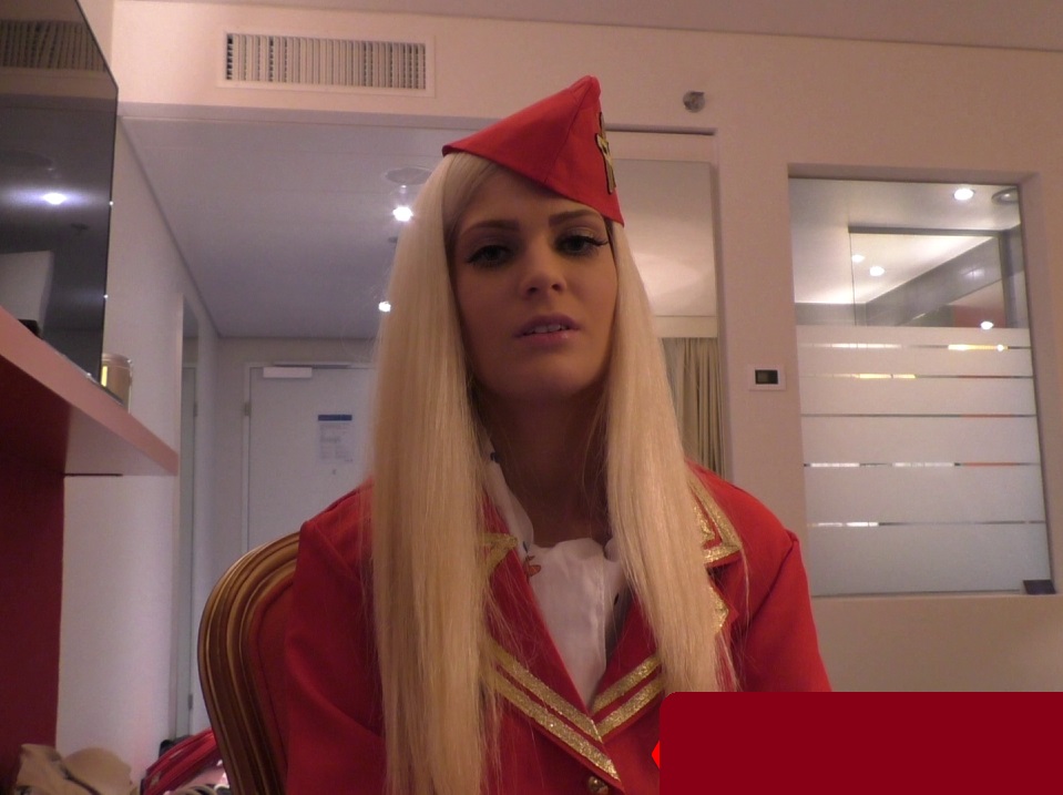 Candee Licious Sex With Stewardess HD 720p