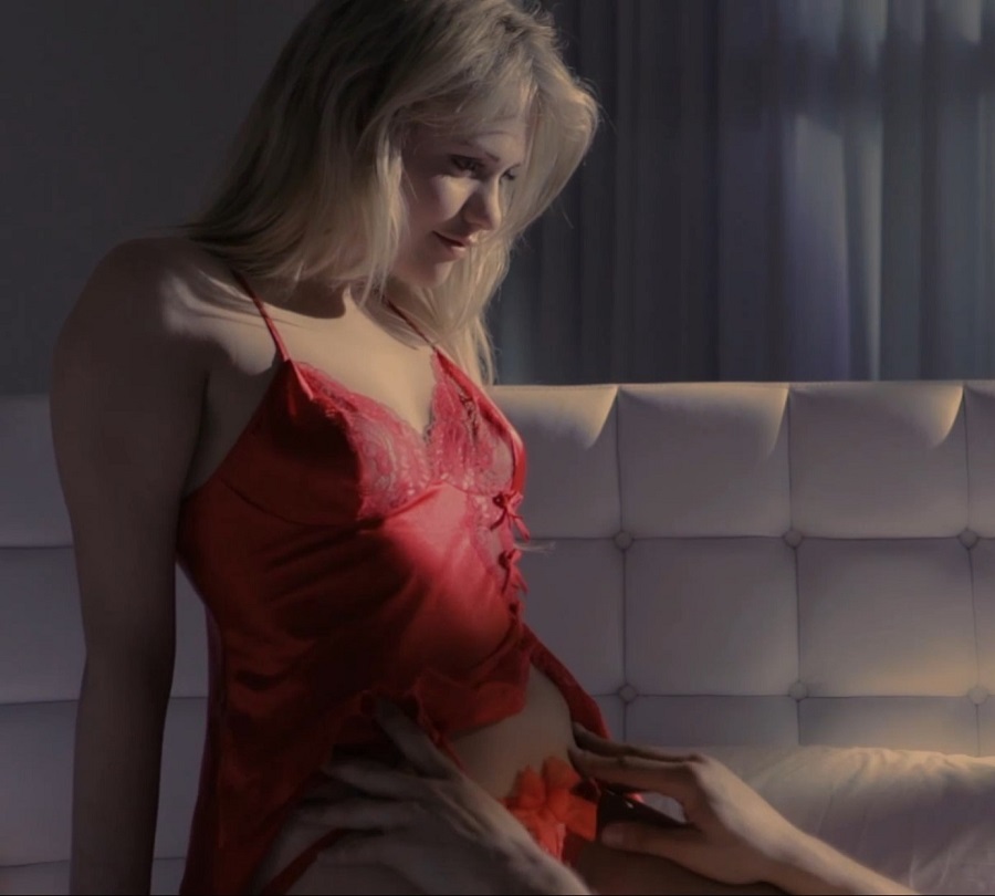 Mia Malkova Romantic Sex In A Red Satin Nightie FullHD 1080p