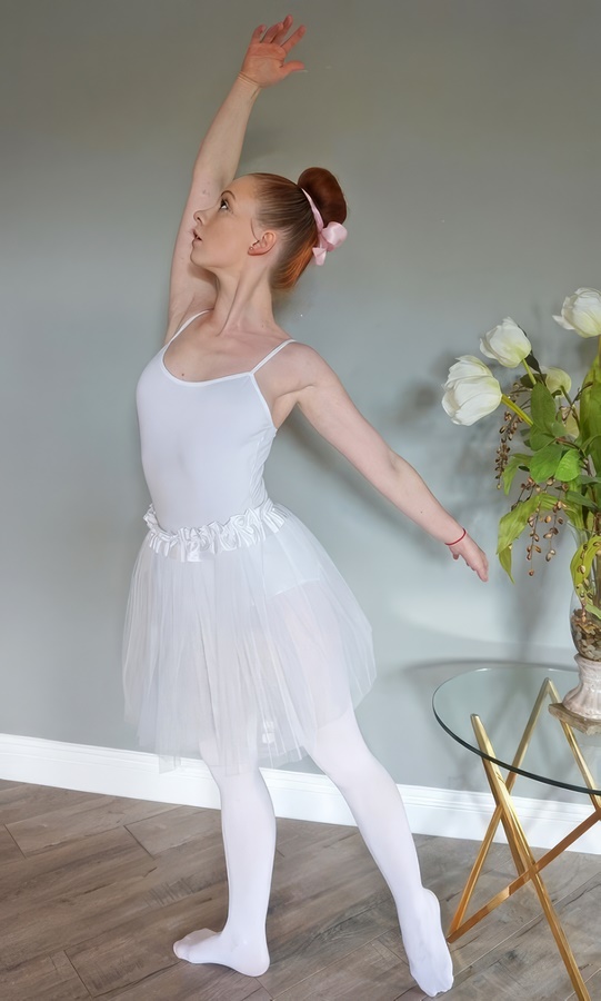 Athena Rayne Sex With A Ballerina In White Tights FullHD 1080p