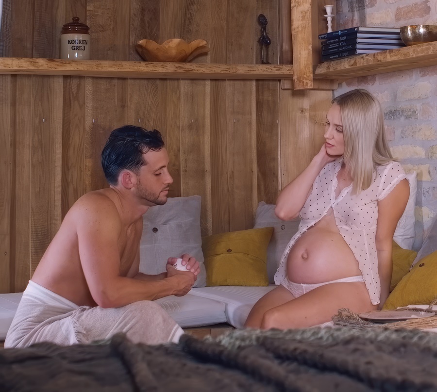Barbie Brill Beautiful and Sensual Sex with a Young Pregnant Girl UltraHD/4K 1632p