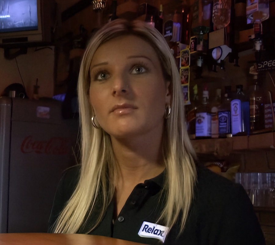 Vanessa Jordin Gorgeous Bartender Fucks a Bar Customer for Cash HD 1080p